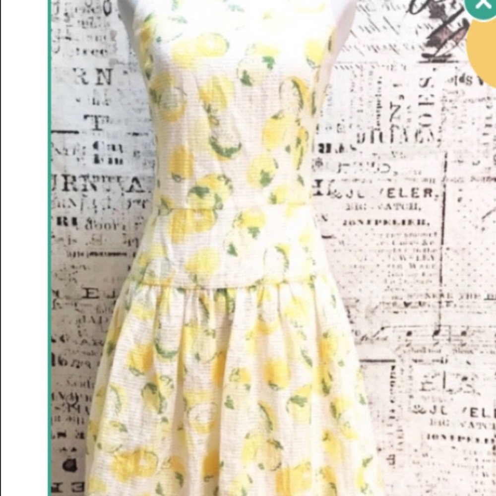 Beautiful Pre-Loved Ann Taylor Lemon 🍋 Sundress 🍋